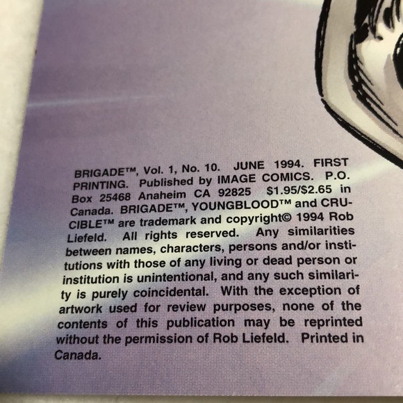 Brigade #10 June 1994 Image Comics First Printing Vintage - Picture 5 of 14